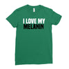 i love my melanin Ladies Fitted T-Shirt