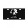 albert einstein's non believer License Plate