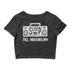 no sleep boombox Crop Top