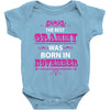 The Best Grammy Was Born In November Baby Onesie