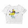 banana wobbler Crop Top