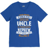 Super Cool Uncle Of A Freaking Awesome Nephew V-Neck Tee