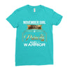 november  girl is a perfect combination of princess and warrior Ladies Fitted T-Shirt