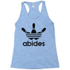 the dude abides Racerback Tank