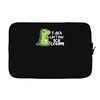 sad t rex Laptop sleeve