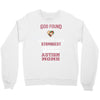 god found autism moms Crewneck Sweatshirt
