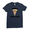 merry crustmas Ladies Fitted T-Shirt