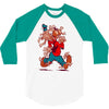 the flying spaghoofy monster 3/4 Sleeve Shirt