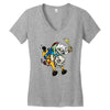 anarchy adventure time Women's V-Neck T-Shirt