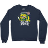 smash all the pots clearance Crewneck Sweatshirt