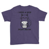 RIGHT MEOW BEER CAT Youth Tee
