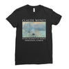 Claude Monet impression Sunrise Ladies Fitted T-Shirt