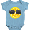 Lemon with Glasses Baby Bodysuit