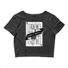 king and skull Crop Top