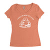 i have the body of a god funny buddha budda banter fat food Women's Triblend Scoop T-shirt