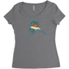 rep ak designs Women's Triblend Scoop T-shirt