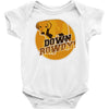 down rowdy the dog Baby Onesie