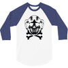 space princess skull 3/4 Sleeve Shirt