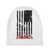 god bless america Baby Beanies