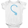 Love Forever For Him Baby Onesie