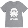 support the troops V-Neck Tee