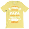 Super Cool Papa Of A Freaking Awesome Granddaughter T-Shirt