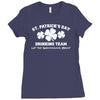 st patricks day drinking team Ladies Fitted T-Shirt
