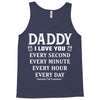 I Love You Daddy Tank Top