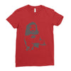 bruiser brody wrestling legend 80s wrestler fan Ladies Fitted T-Shirt