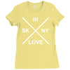 bon iver skinny love Ladies Fitted T-Shirt