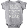 reading pun humor Baby Onesie