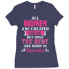 All Women Are Created Equal But Only The Best Are Born In November Ladies Fitted T-Shirt