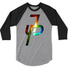 jake paul colorful galaxy 3/4 Sleeve Shirt