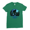 Big Foot Ladies Fitted T-Shirt