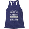 And 8th Day God Look Down So God Made A Aries Girl Racerback Tank