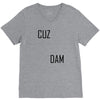 cuz dam V-Neck Tee