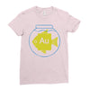 gold fish Ladies Fitted T-Shirt