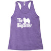 the dogfather american eskimo dog white Racerback Tank