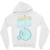 i want to ride my bike Zipper Hoodie