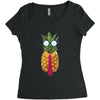 Pineapple Women's Triblend Scoop T-shirt