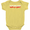 i'm in good shape round is a shape! funny Baby Onesie