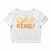 quest &amp; chill Crop Top