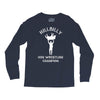 hillbilly hog wrestling champ Long Sleeve Shirts