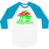 turtles  splinter ninja serie funny 3/4 Sleeve Shirt