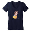 TWICE CHAEYOUNG Women's V-Neck T-Shirt