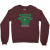 never underesmate irish queen Crewneck Sweatshirt