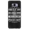 And 8th Day God Look Down So God Made A Pisces Guy Samsung Galaxy S8 Plus