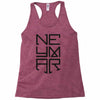 neyma black logo Racerback Tank