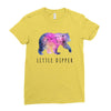 Little Dipper with Galaxy Ladies Fitted T-Shirt
