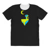 moon cat All Over Women's T-shirt